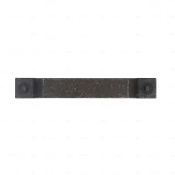 Hardwarexchange Poignée pour meubles en zamac Entraxe 160 Fer noir vintage