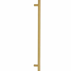 Vidaxl Poignées d armoire 5 pcs doré 480 mm acier inoxydable