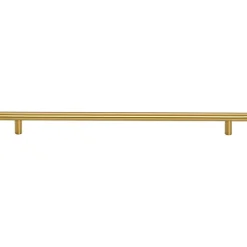 Vidaxl Poignées d armoire 5 pcs doré 480 mm acier inoxydable