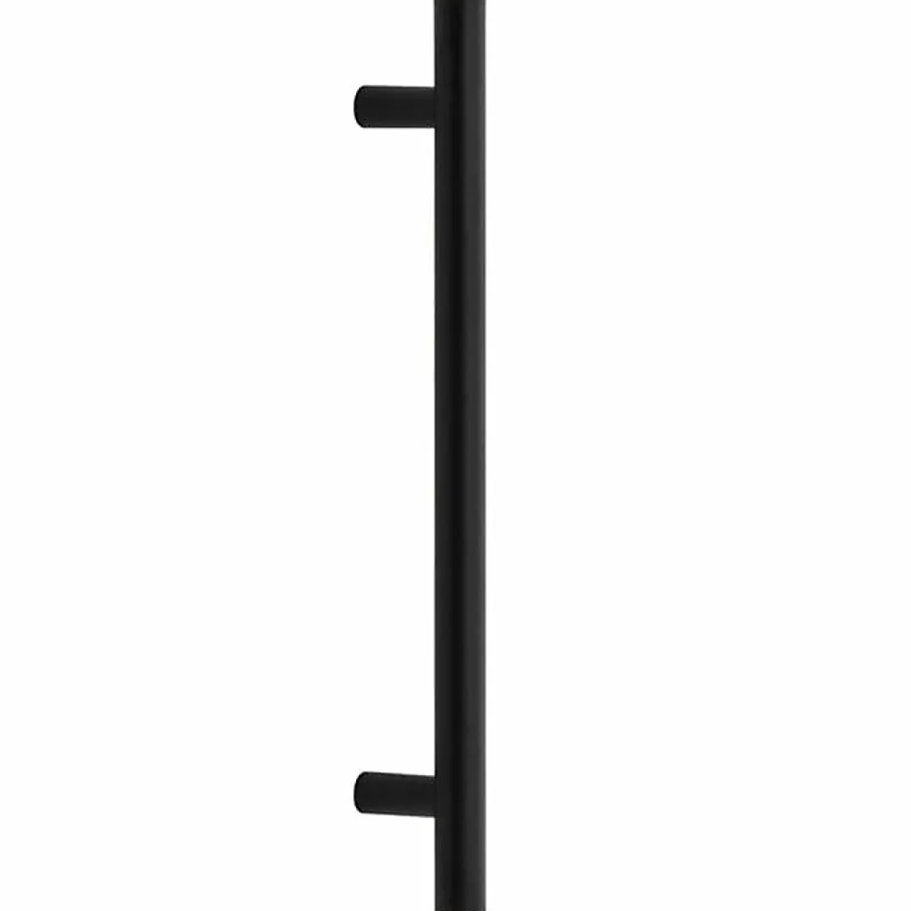Vidaxl Poignée De Meuble-Poignées d armoire 10 pcs noir 160 mm acier inoxydable