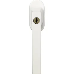 Abus Poingée de fenêtre à clé blanche