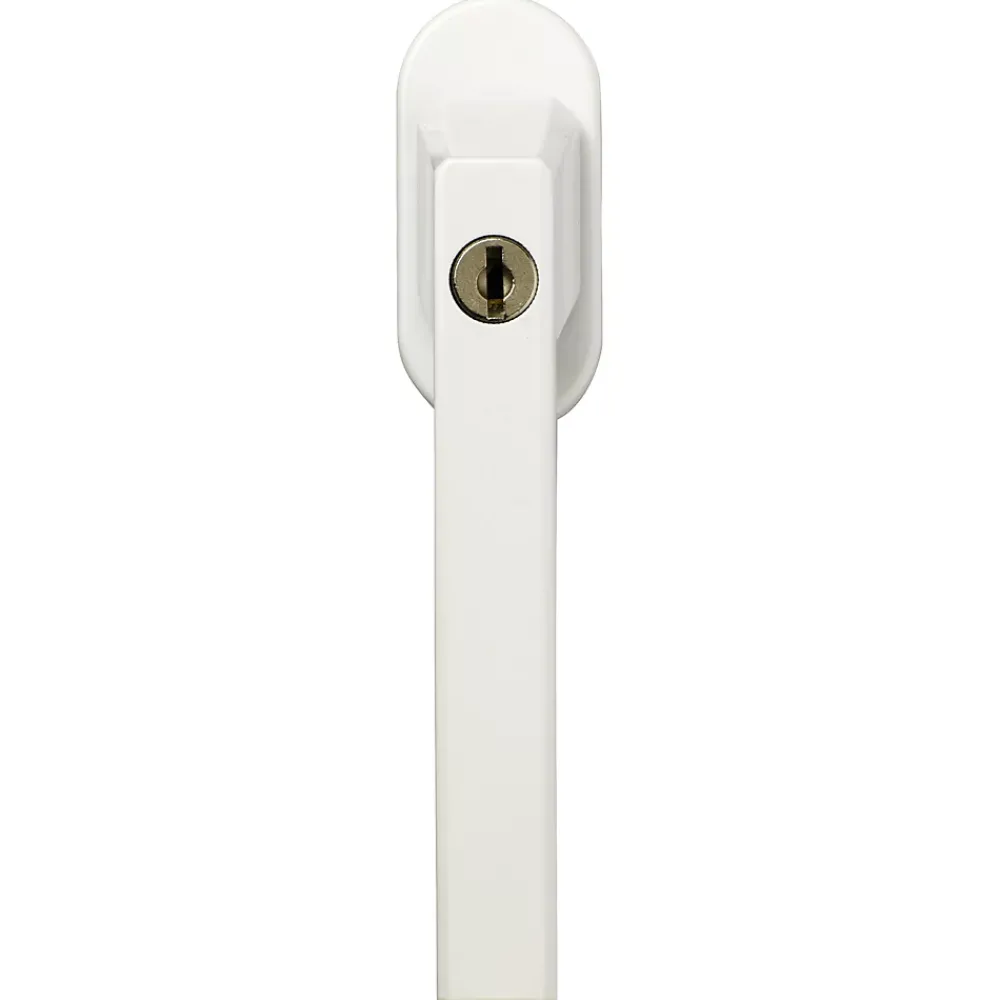 Abus Poingée de fenêtre à clé blanche