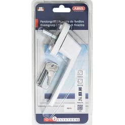 Abus Poingée de fenêtre à clé blanche