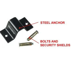 Master Lock Cadenas, Antivol-Point d'ancrage au sol/mur 1489EURDAT