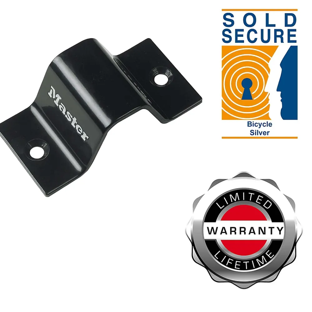 Master Lock Cadenas, Antivol-Point d'ancrage au sol/mur 1489EURDAT