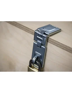 Thirard Loquet, Targette Et Moraillon De Porte-Porte cadenas, 200mm, acier renforcé cémentée -