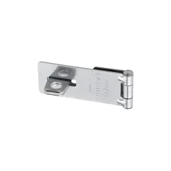 Abus Loquet, Targette Et Moraillon De Porte-Porte-cadenas pliable Acier galvanisé-75 mm.