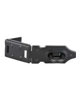 Thirard Porte cadenas à recouvrement pour coffre et porte, acier, 100mm, zingué -