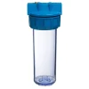 Apic Station De Filtration-Porte-filtre à eau 9'' 3/4 - 20/27F avec cartouche anti-calcaire, équerre et clé