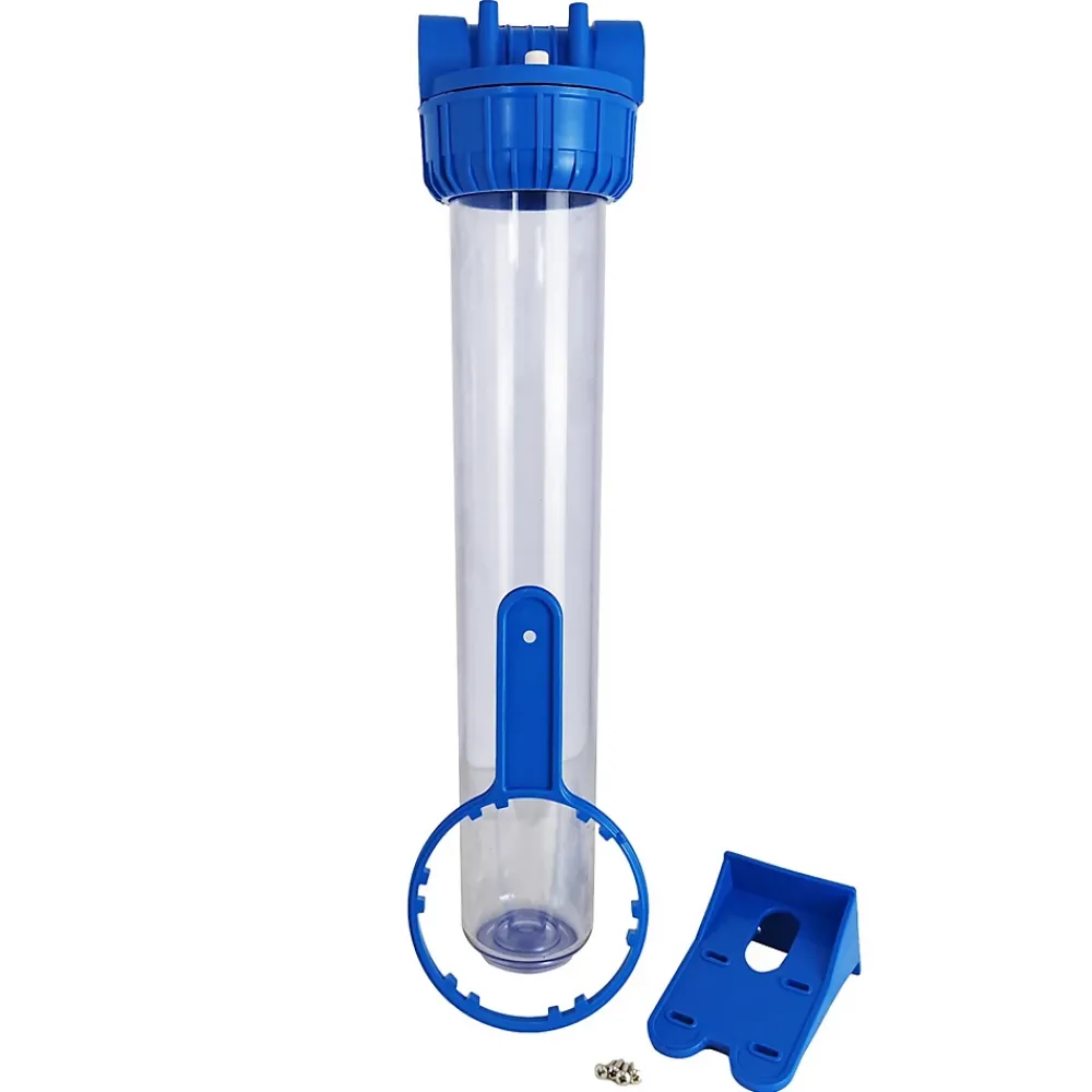 Toodo Filtration Évier-Porte Filtre à Eau 20"- 26/34 F Insert Laiton 1"
