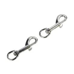 Diall Porte-mousqueton type pompe 7.6 cm