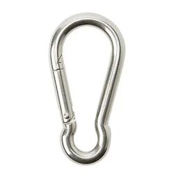 Diall Porte-mousqueton type pompier 5 cm