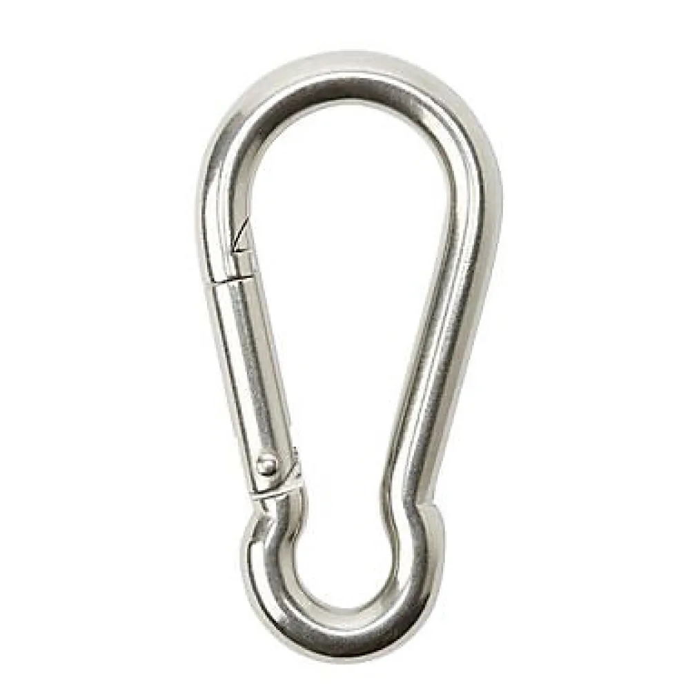 Diall Porte-mousqueton type pompier 5 cm