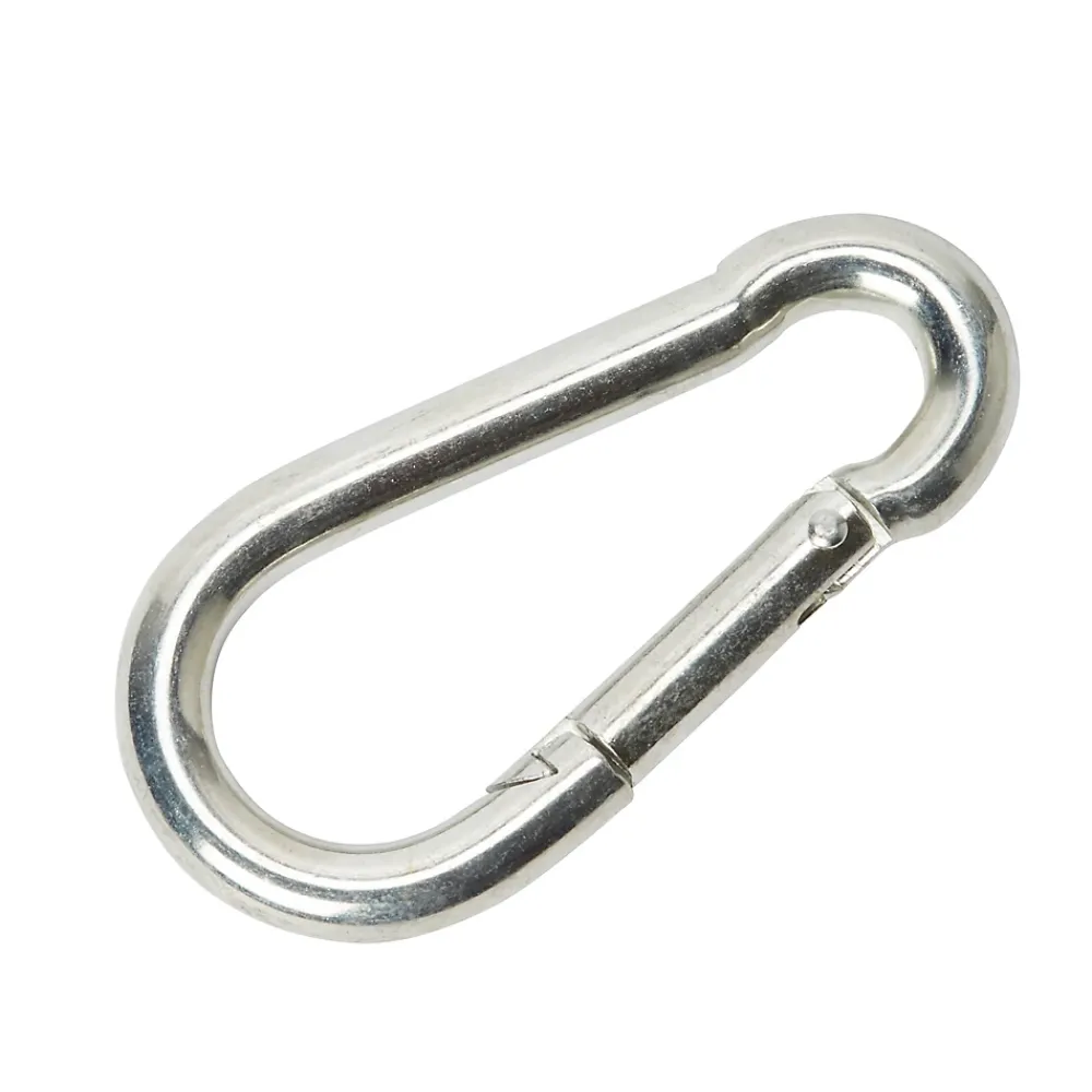 Diall Porte-mousqueton type pompier 8 cm