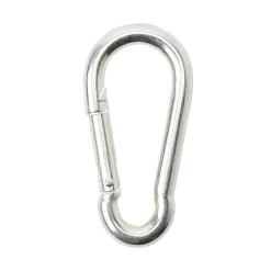 Diall Porte-mousqueton type pompier 8 cm