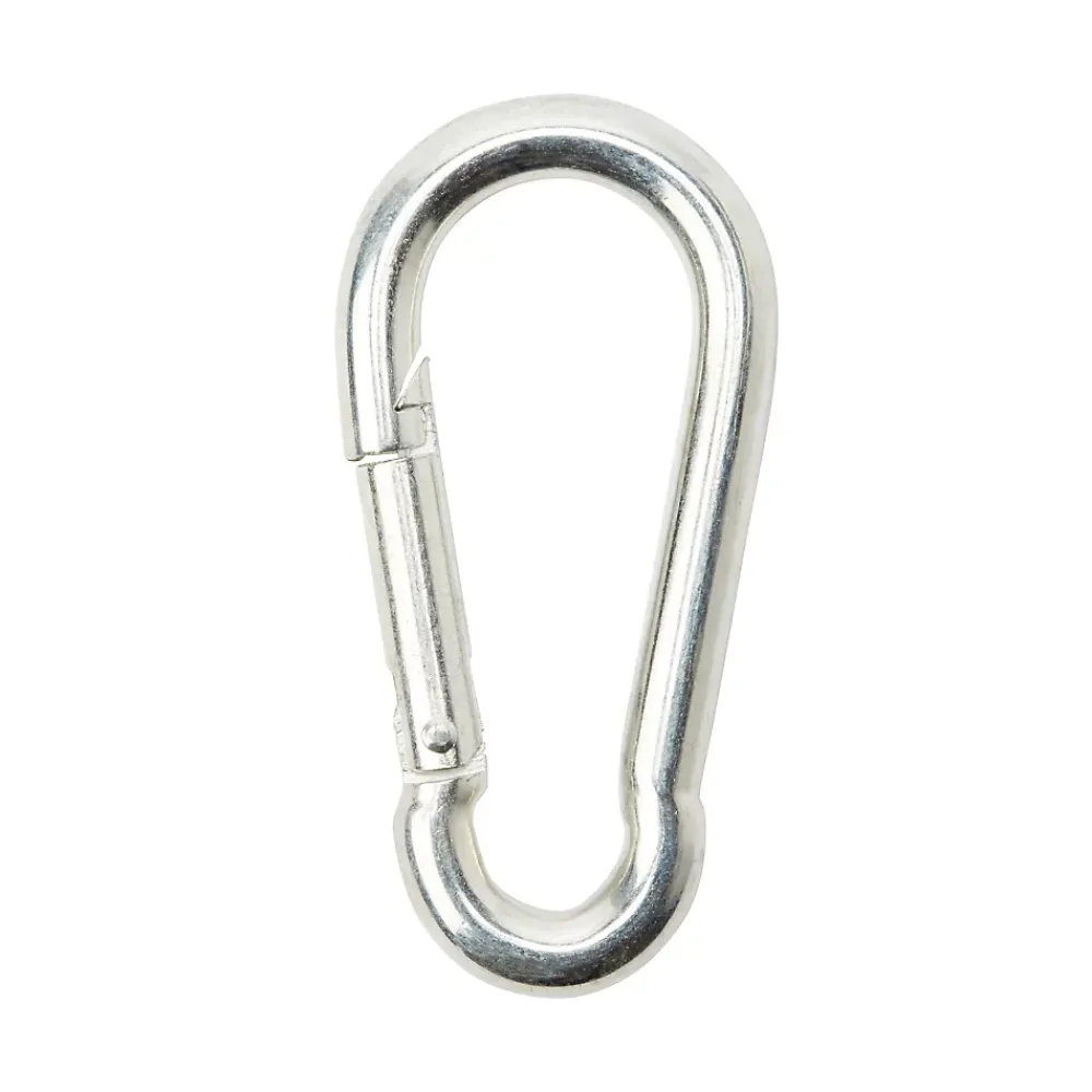 Diall Porte-mousqueton type pompier 8 cm