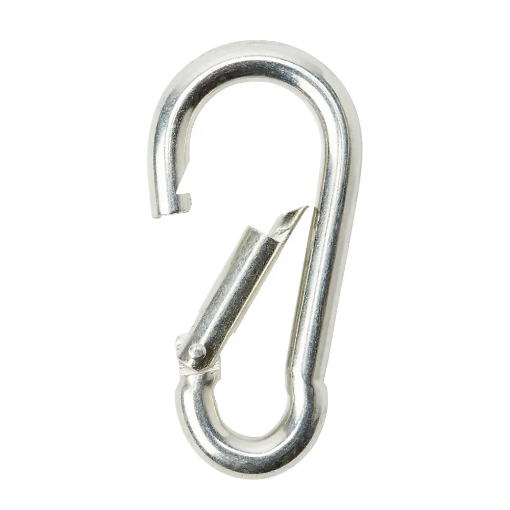Diall Porte-mousqueton type pompier 8 cm