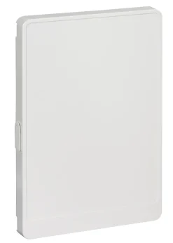 Schneider Electric Porte Et Cache Tableau Électrique-Porte pour coffret 2 rangées Resi9 blanc