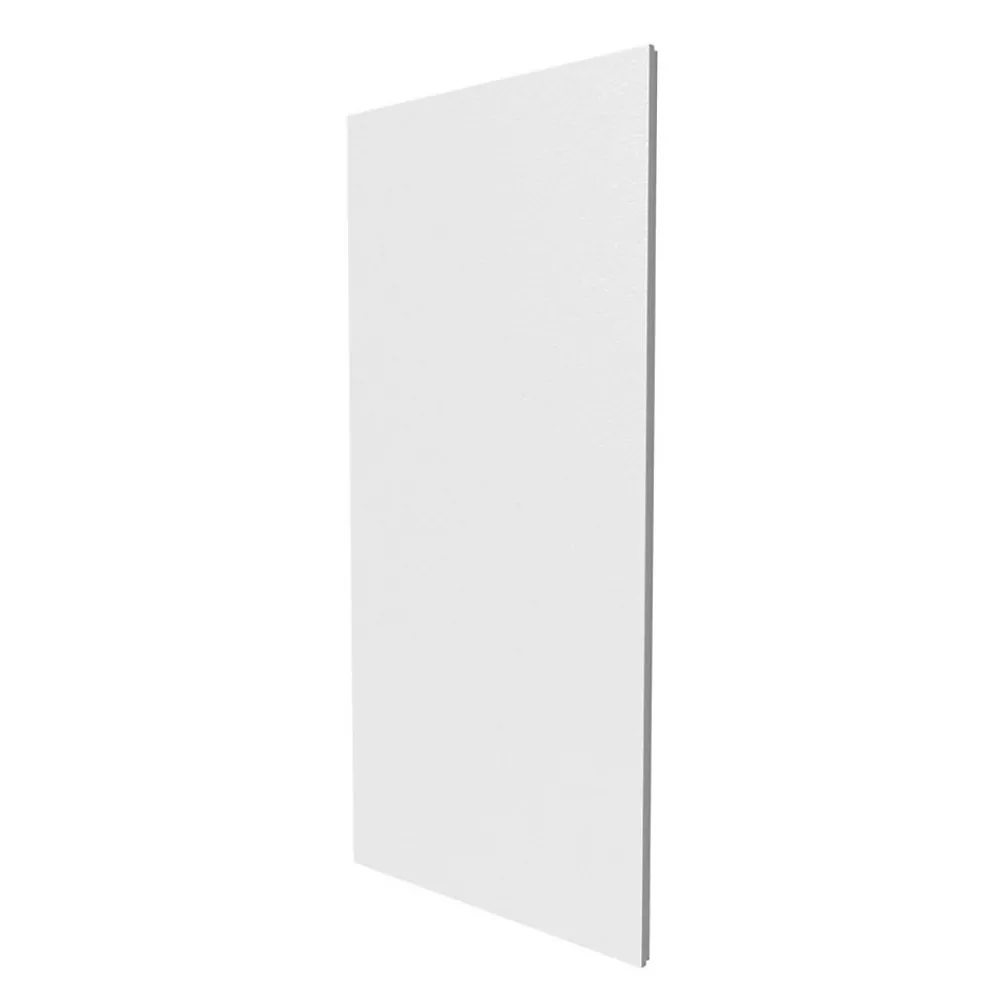 Atole Porte Et Cache Tableau Électrique-Porte Saillie pour bac d'encastrement BTT5 - 2x13 modules - Blanc - H. hors-tout 1170 mm