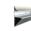 Homewell Porte tablette alu, Lg 1000mm (Anodisé argent)