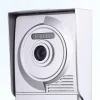 BT SECURITY Portier interphone vidéo neo 2 fils pour 2 entrées - 1 appartement - 2 platines - 1 écran blanc