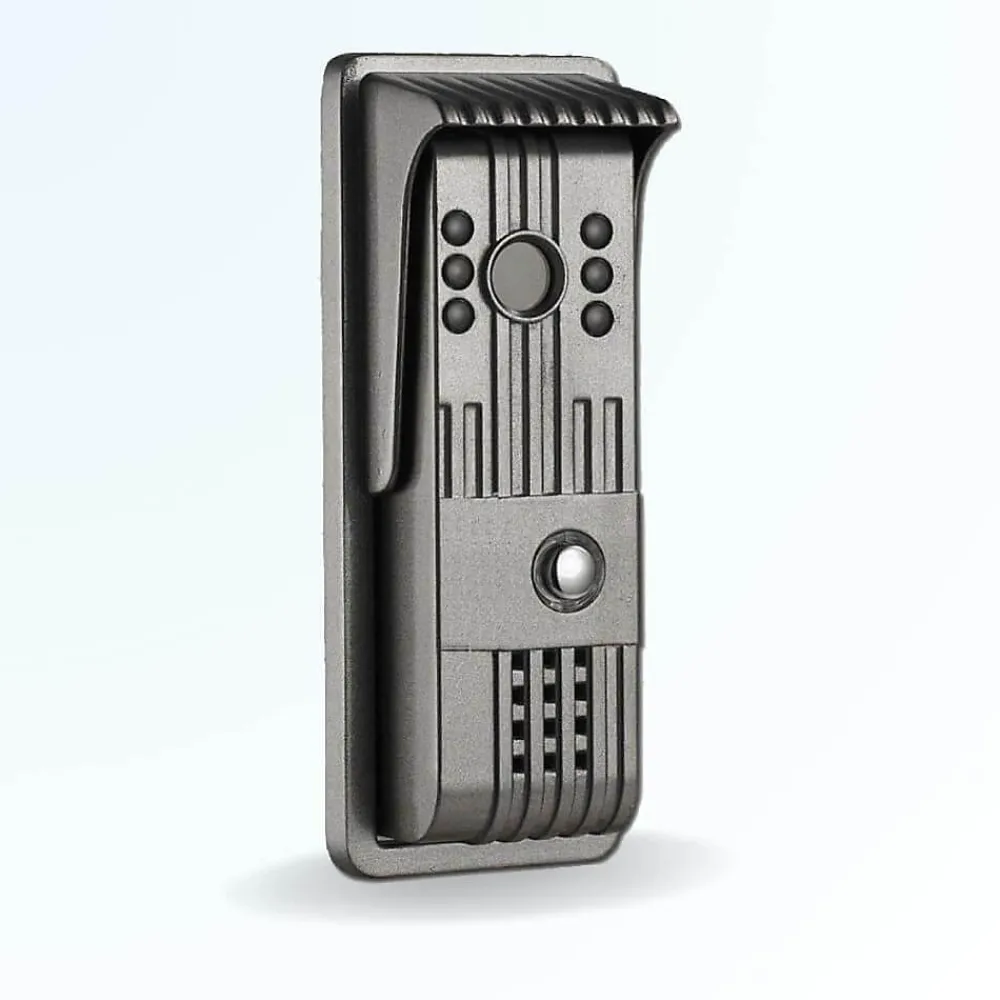BT SECURITY Visiophone-Portier interphone vidéo pili 4 fils - 1 écran blanc