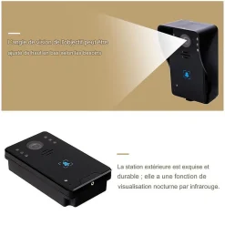 Automatisme Passion Portier vidéo couleur antivandale