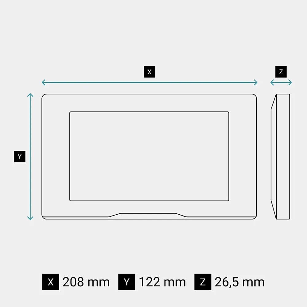 Legrand Portier visiophone Easy kit Plus écran 7"