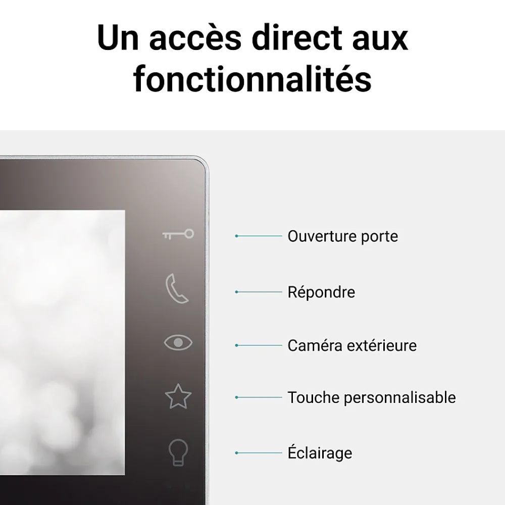 Legrand Portier visiophone Easy kit Plus écran 7"