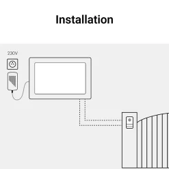 Legrand Portier visiophone Easy kit Plus écran 7