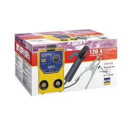 GYS Lampe À Souder-Poste à souder inverter électr odeENROBÉE (MMA) 120 A ARC 120 Avec accessoires