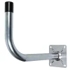 SLX Antenne, Parabole Et Fixation-Poteau d'antenne avec base - Forme L, ø50 mm, décalage de 48 cm