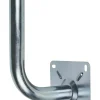 SLX Antenne, Parabole Et Fixation-Poteau d'antenne avec base - Forme L, ø40 mm, décalage de 18 cm