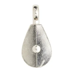 Diall Poulie fixe à galet ø3.2 cm Alliage de zinc