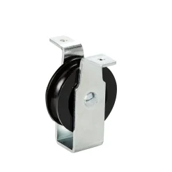 Diall Accessoire De Corde, Câble Et Chaîne-Poulie à patte avec galet ø4 cm