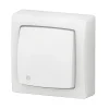 Legrand Poussoir avec voyant ASL complet blanc