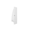 Fontini Interrupteur En Saillie-Poussoir Neo Evo blanc Blanc Glass Finish
