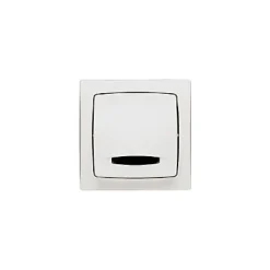 Legrand Interrupteur En Saillie-Poussoir lumineux avec voyant 0 976 10 coloris blanc montage en saillie