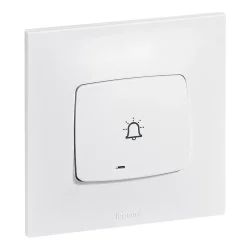 Legrand Poussoir lumineux carillon Neptune