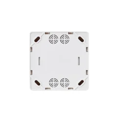 Jacobsen Interrupteur En Saillie-Poussoir porte-étiquette monobloc en saillie Sigurd blanc complet
