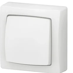 Legrand Interrupteur En Saillie-Poussoir simple ALB2310WH blanc montage en saillie 10A 230V