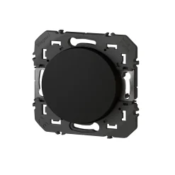 Legrand Interrupteur Encastrable-Poussoir simple Dooxie 0 952 64 noir 6A 250V