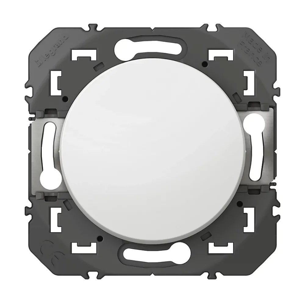 Legrand Interrupteur Encastrable-Poussoir simple Dooxie blanc