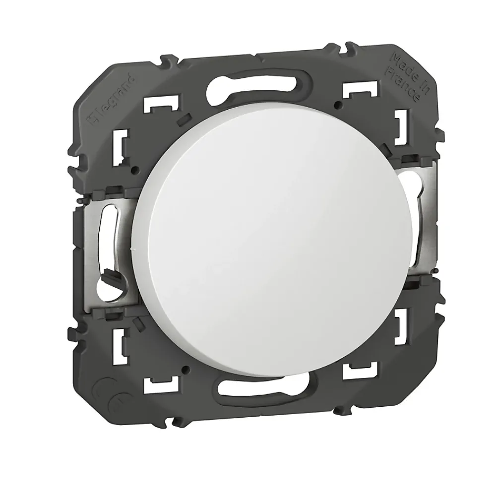 Legrand Interrupteur Encastrable-Poussoir simple Dooxie blanc