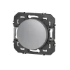 Legrand Interrupteur Encastrable-Poussoir simple Dooxie aluminium