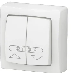 Legrand Poussoir volet roulant ASL complet blanc