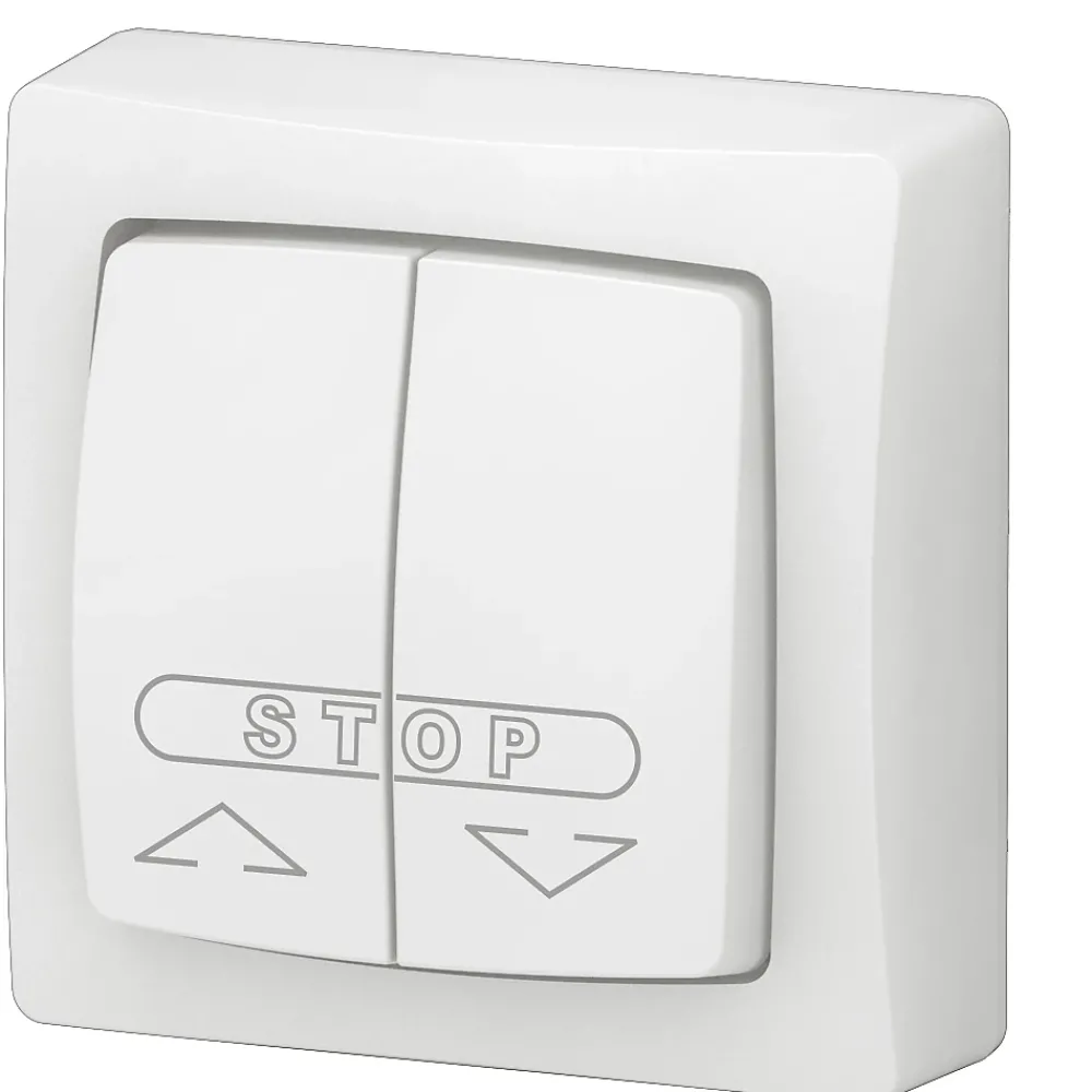 Legrand Poussoir volet roulant ASL complet blanc