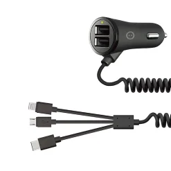 Watt & Co Prise allume cigare 2 ports USB + prises Watt&Co