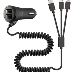Watt & Co Prise allume cigare 2 ports USB + prises Watt&Co