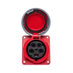 Ide Prise 125a Tétrapolaire 3p+n+t Encastrable - étanche Ip67 -